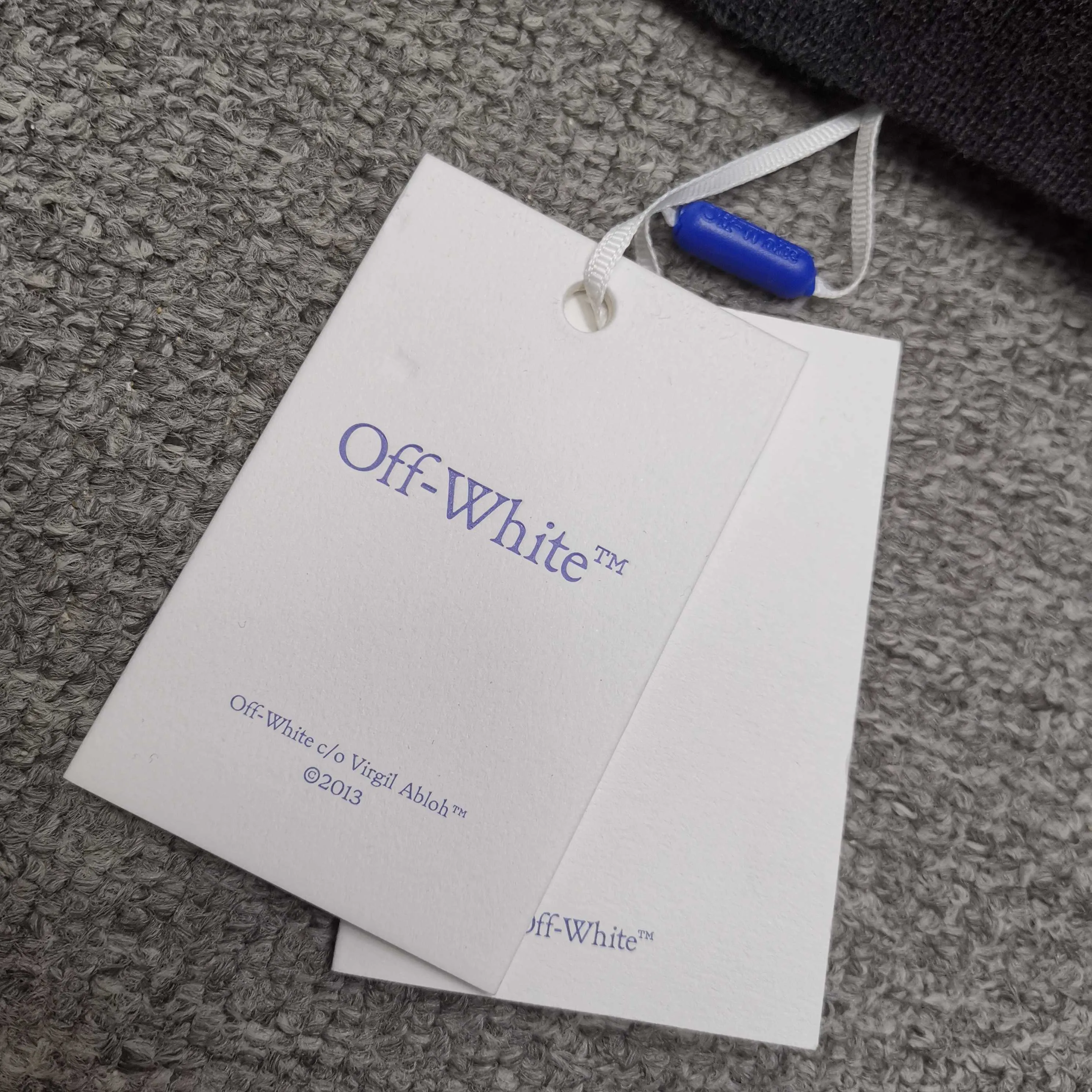 off white 25ss new cordon loose hooded sweatshirt Color: washed black Size: S M L XL P410